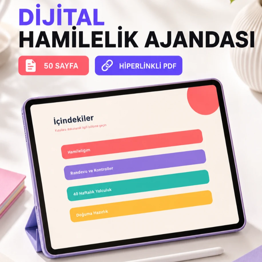 40 Haftalık Dijital Hamilelik Ajandası — görsel 3