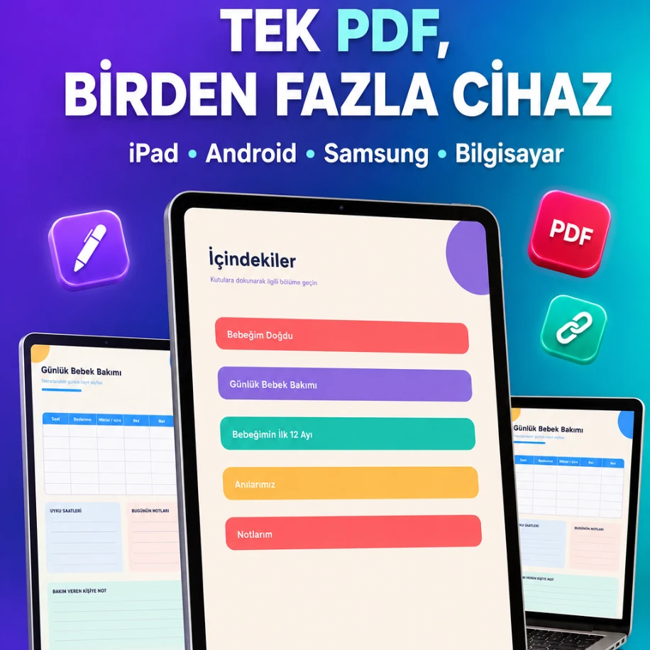 Bebeğimin İlk Yılı Dijital Ajanda — görsel 3