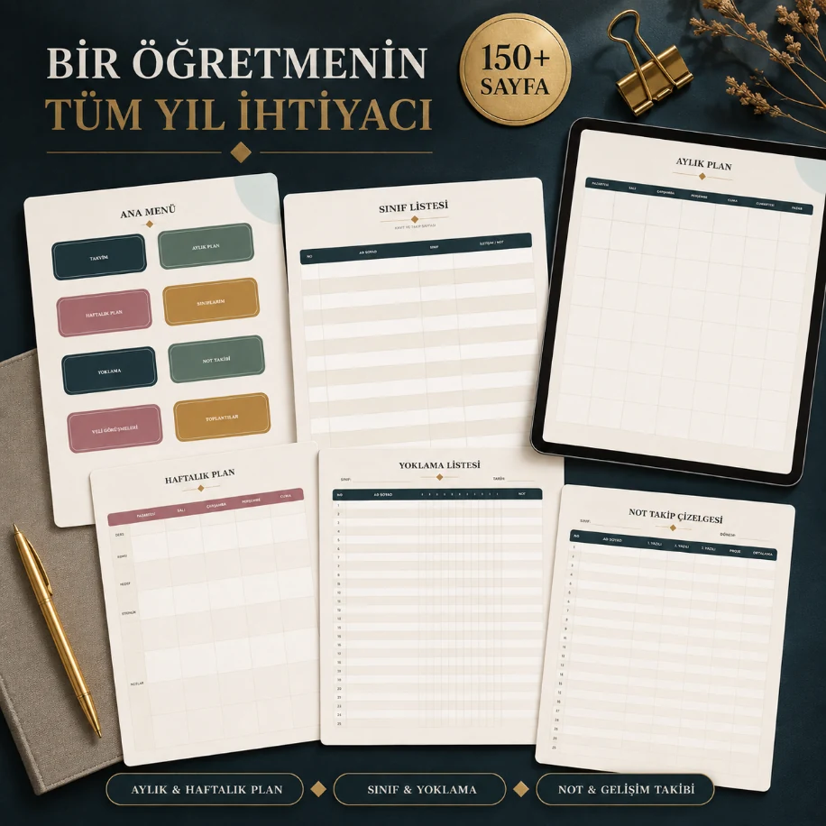 2026–2027 Öğretmen Mega Planlama Paketi — görsel 2