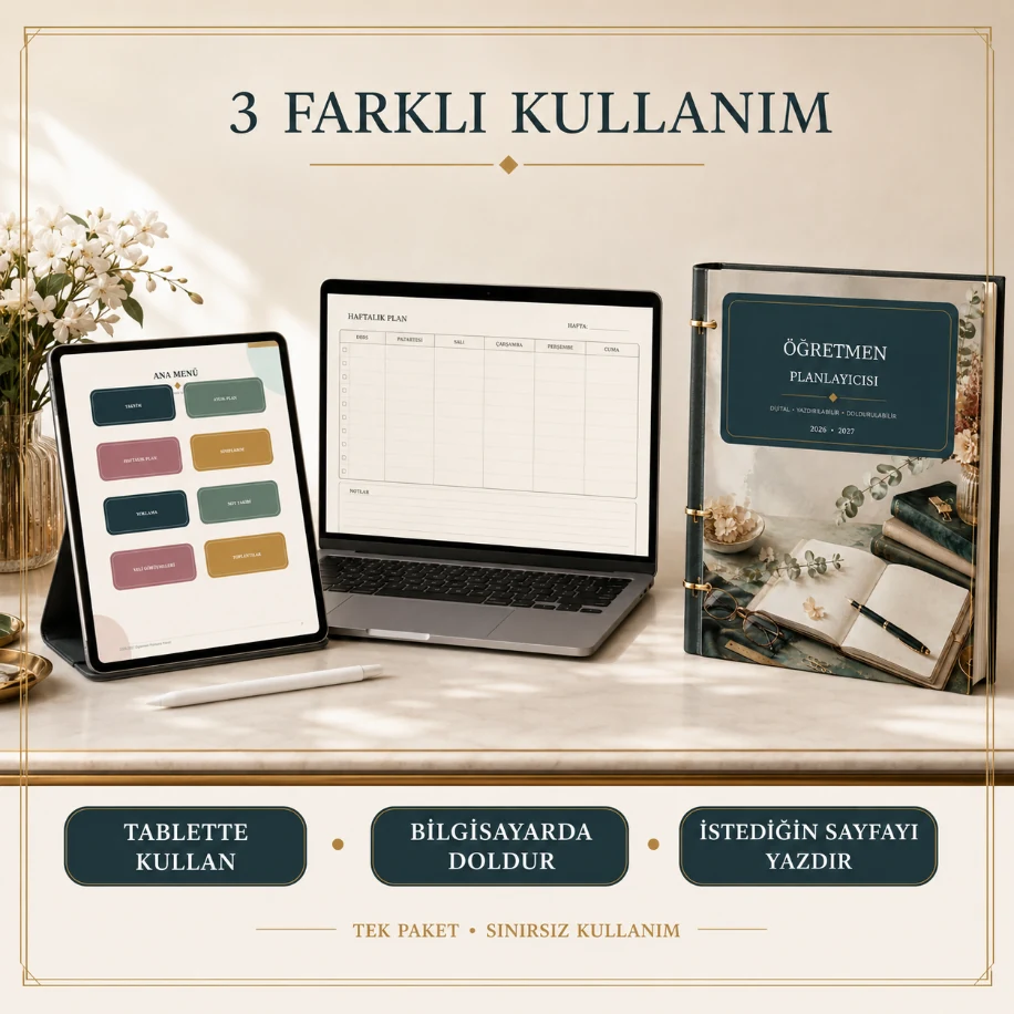 2026–2027 Öğretmen Mega Planlama Paketi — görsel 3