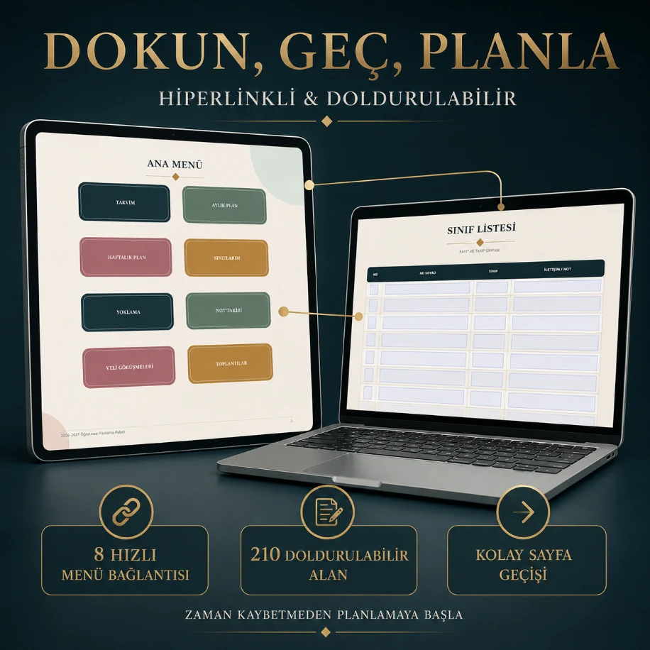 2026–2027 Öğretmen Mega Planlama Paketi — görsel 4